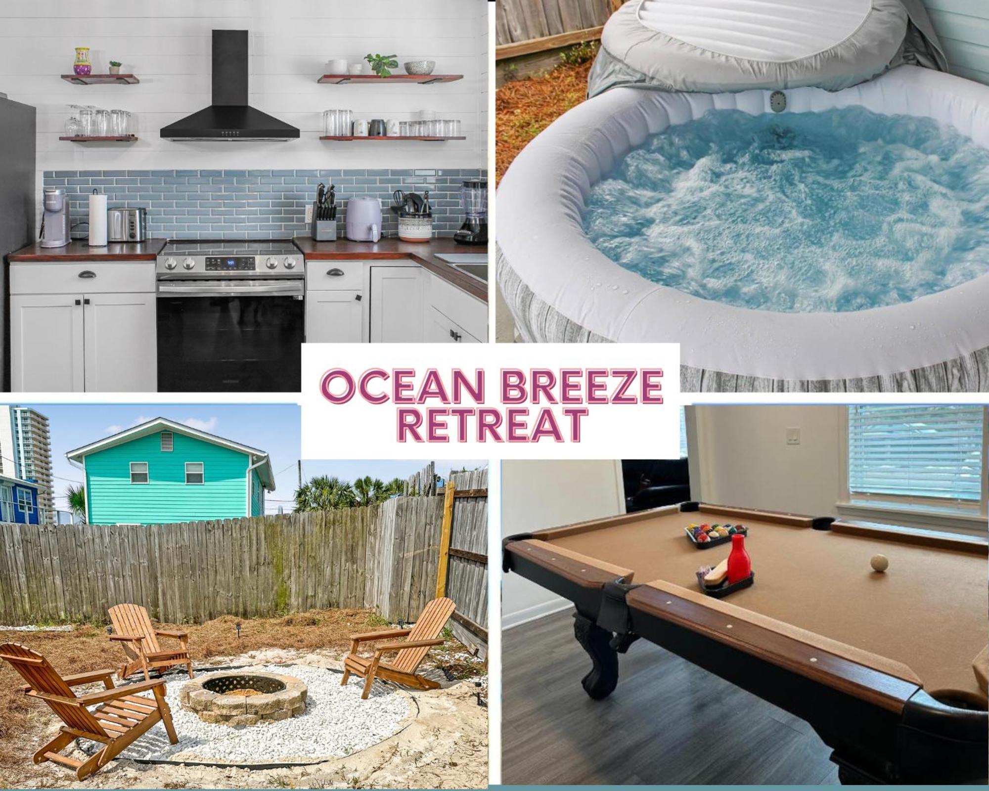 Holiday home Beachside Bliss - Breakfast, Walk To Schooners, Sleeps 15, Fenced Privacy Panama City Beach